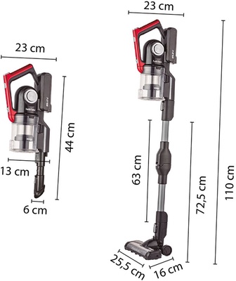Aspirador Escoba 2 en 1 VC95218P Habitex